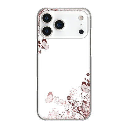 iPhone 17 Pro Max 高画質仕上げ 背面印刷 ハードケースバタフライ