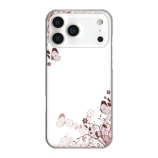 iPhone 17 Pro Max 高画質仕上げ 背面印刷 ハードケースバタフライ
