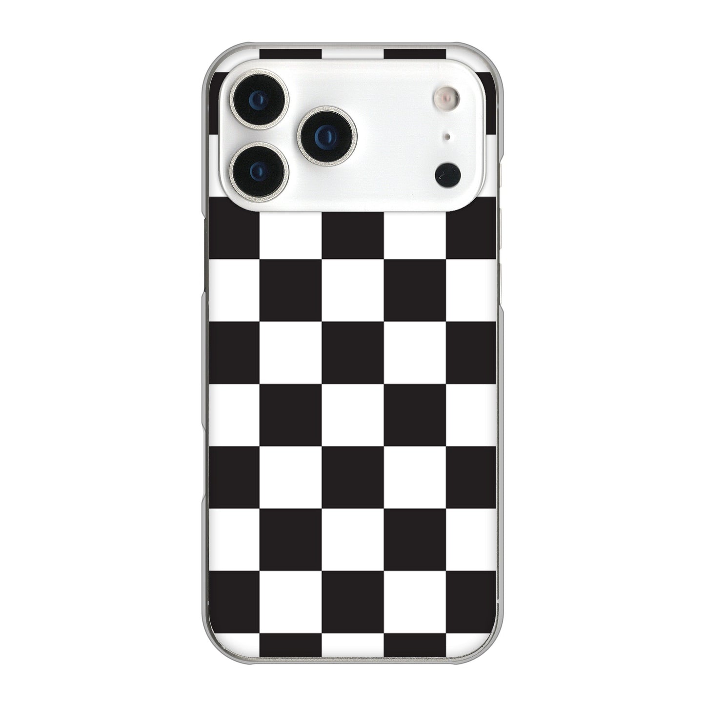 iPhone 17 Pro Max 高画質仕上げ 背面印刷 ハードケース 【151 フラッグチェック】