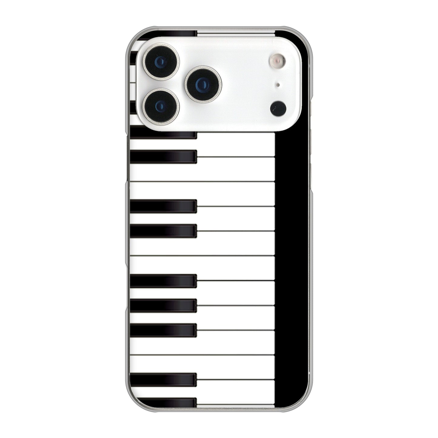 iPhone17 Pro Max 高画質仕上げ 背面印刷 ハードケースピアノ