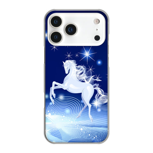iPhone 17 Pro Max 高画質仕上げ 背面印刷 ハードケース 【436 ペガサス】