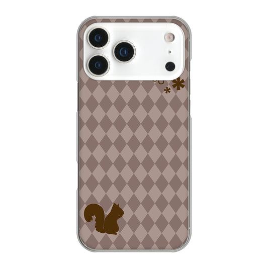 iPhone 17 Pro Max 高画質仕上げ 背面印刷 ハードケース 【515 リス】