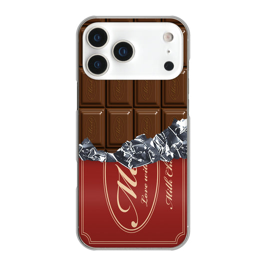 iPhone 17 Pro Max 高画質仕上げ 背面印刷 ハードケース板チョコ