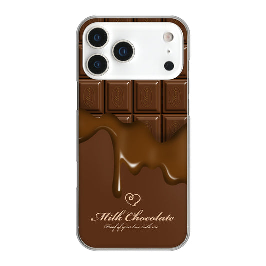 iPhone 17 Pro Max 高画質仕上げ 背面印刷 ハードケース板チョコ