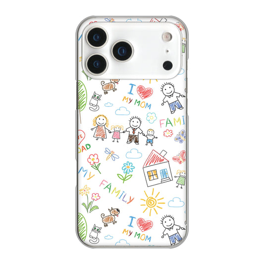 iPhone 17 Pro Max 高画質仕上げ 背面印刷 ハードケースカップル＆ファミリー