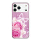 iPhone17 Pro Max 高画質仕上げ 背面印刷 ハードケースロマンチックなバラ