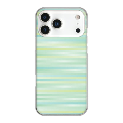 iPhone 17 Pro Max 高画質仕上げ 背面印刷 ハードケースグラデーションボーダー