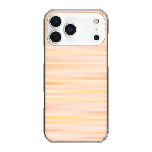 iPhone 17 Pro Max 高画質仕上げ 背面印刷 ハードケースグラデーションボーダー