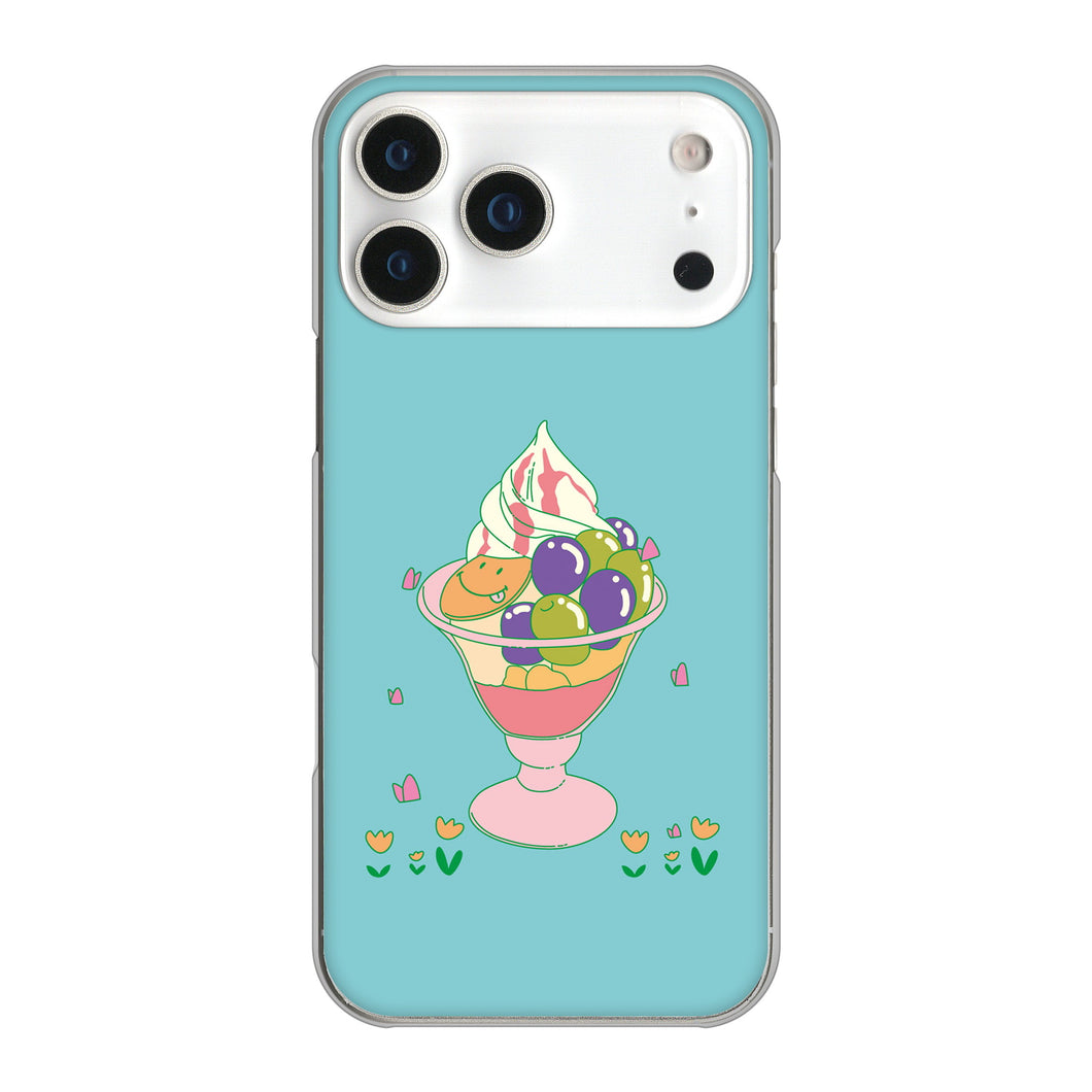 iPhone17 Pro Max 高画質仕上げ 背面印刷 ハードケーススイーツイラスト