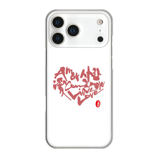 iPhone 17 Pro Max 高画質仕上げ 背面印刷 ハードケース大野詠舟 デザイン筆文字