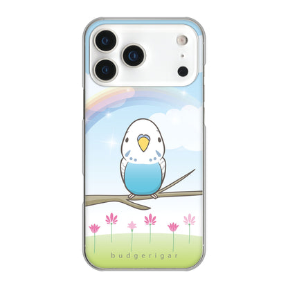iPhone 17 Pro Max 高画質仕上げ 背面印刷 ハードケースセキセイインコ