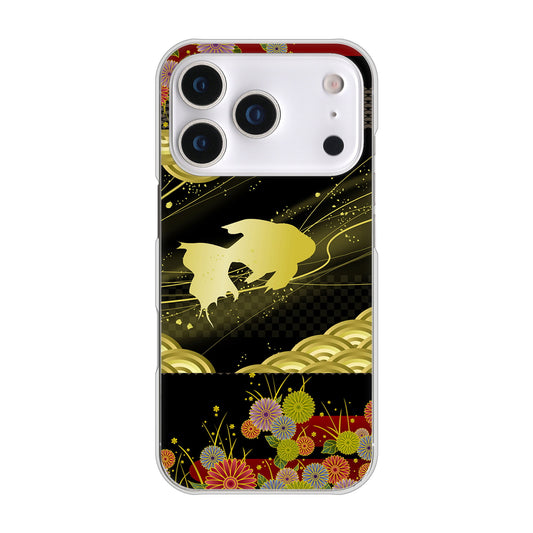 iPhone17 Pro 高画質仕上げ 背面印刷 ハードケース 【174 天の川の金魚】
