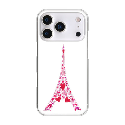 iPhone17 Pro 高画質仕上げ 背面印刷 ハードケースLOVE フランス