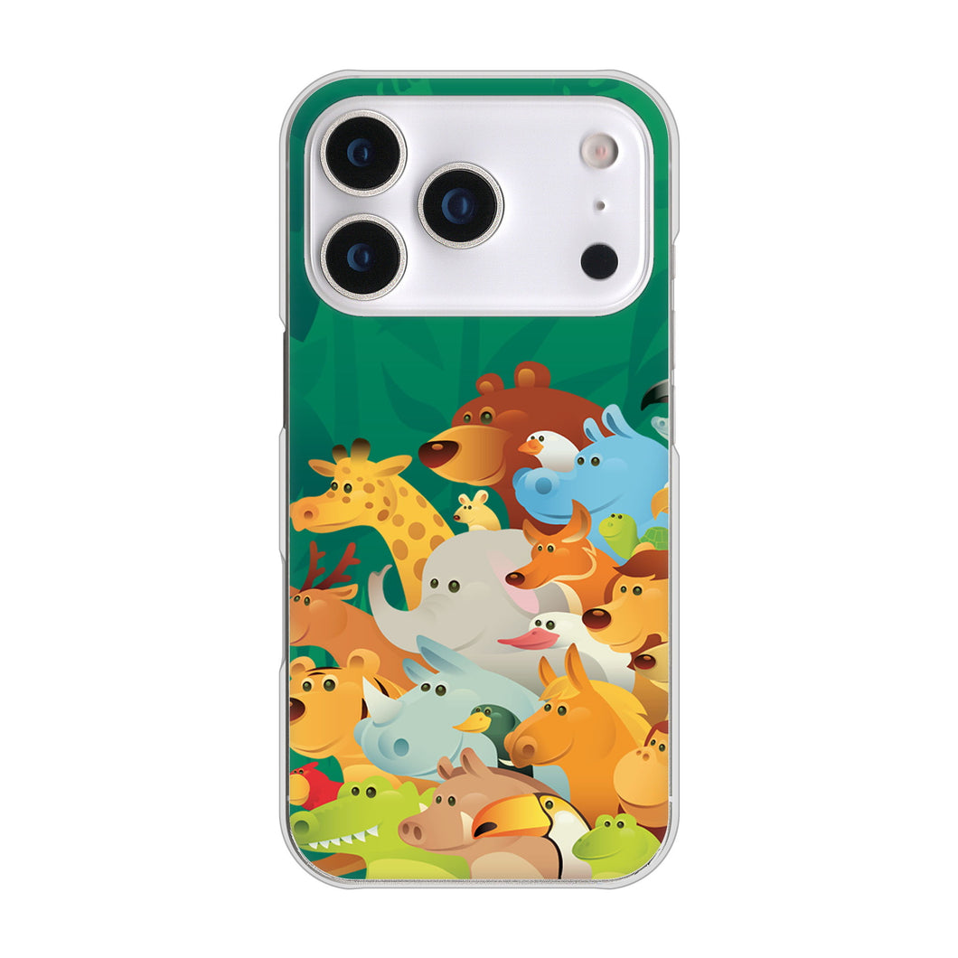 iPhone17 Pro 高画質仕上げ 背面印刷 ハードケース 【370 全員集合】