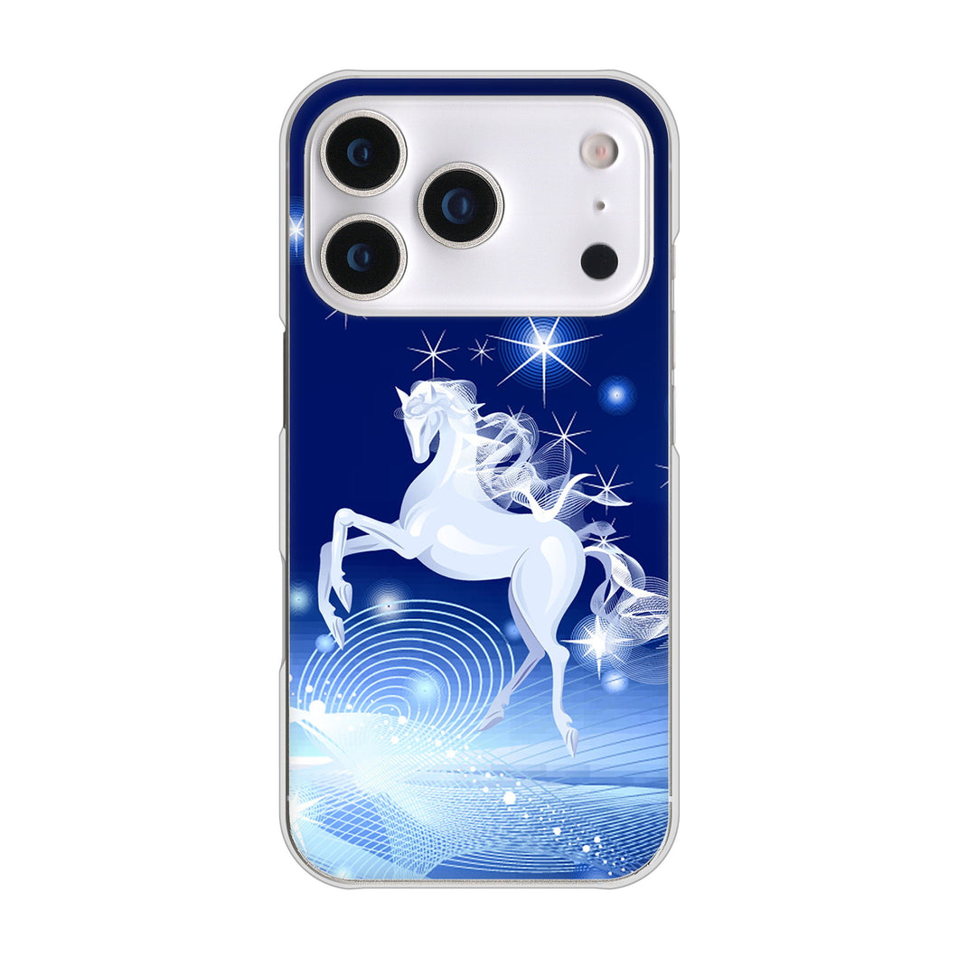 iPhone17 Pro 高画質仕上げ 背面印刷 ハードケース 【436 ペガサス】