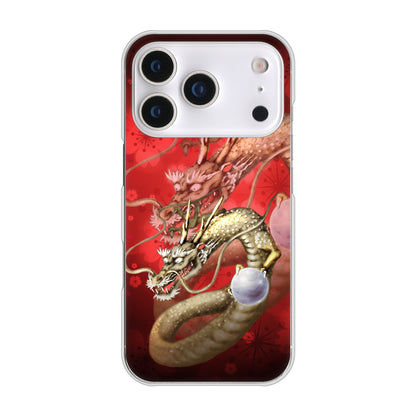 iPhone17 Pro 高画質仕上げ 背面印刷 ハードケース龍
