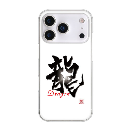 iPhone17 Pro 高画質仕上げ 背面印刷 ハードケース大野詠舟 一文字