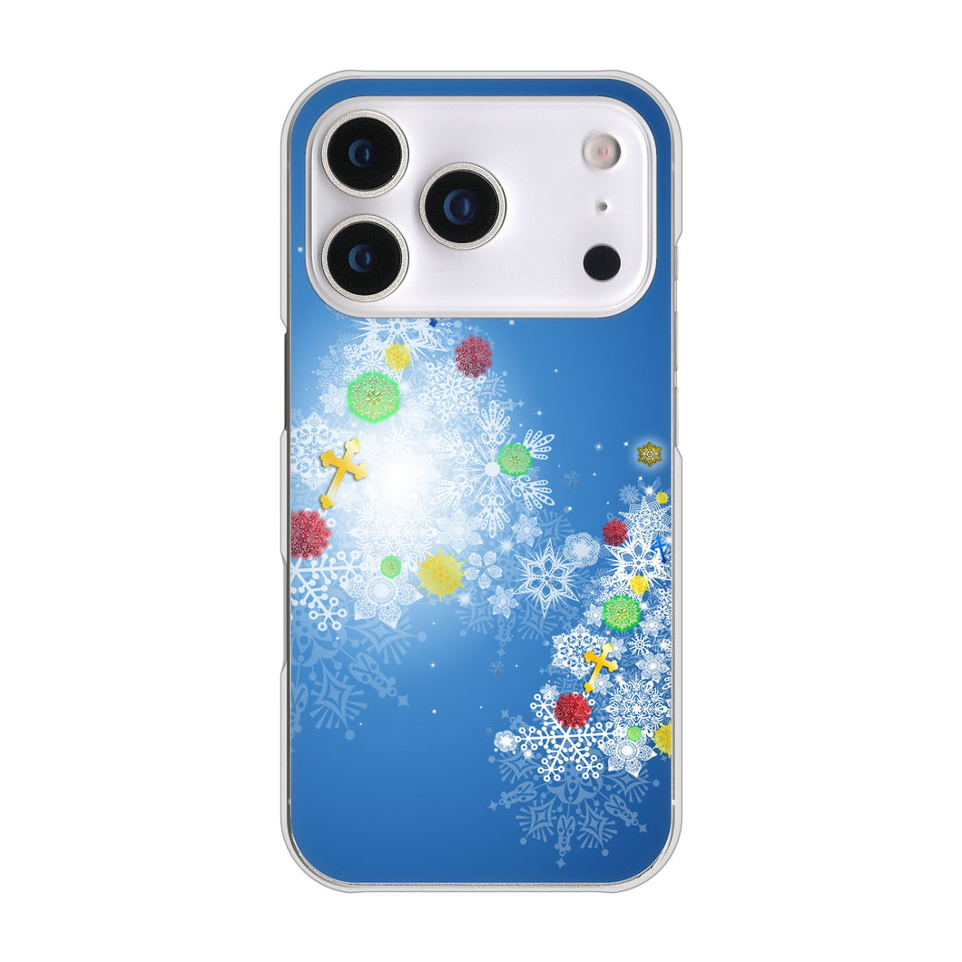 iPhone17 Pro 高画質仕上げ 背面印刷 ハードケースクリスマス