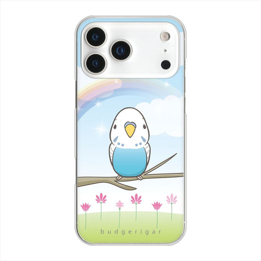 iPhone 18 Pro Max 高画質仕上げ 背面印刷 ハードケースセキセイインコ