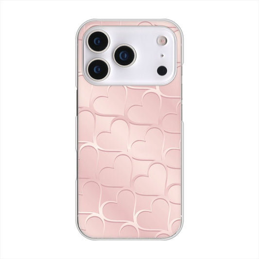 iPhone 18 Pro 高画質仕上げ 背面印刷 ハードケースかくれハート
