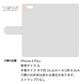 iPhone6 PLUS カーボン柄レザー 手帳型ケース