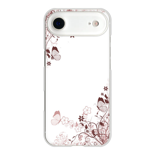 iPhone Air 高画質仕上げ 背面印刷 ハードケースバタフライ