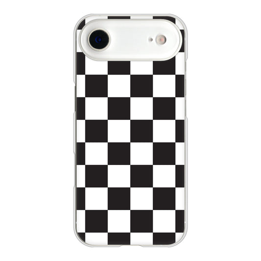 iPhone Air 高画質仕上げ 背面印刷 ハードケース 【151 フラッグチェック】
