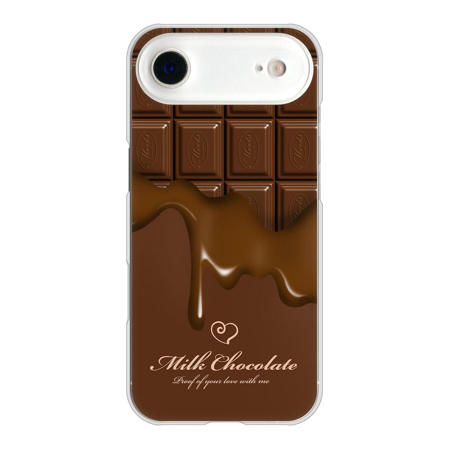 iPhone Air 高画質仕上げ 背面印刷 ハードケース板チョコ