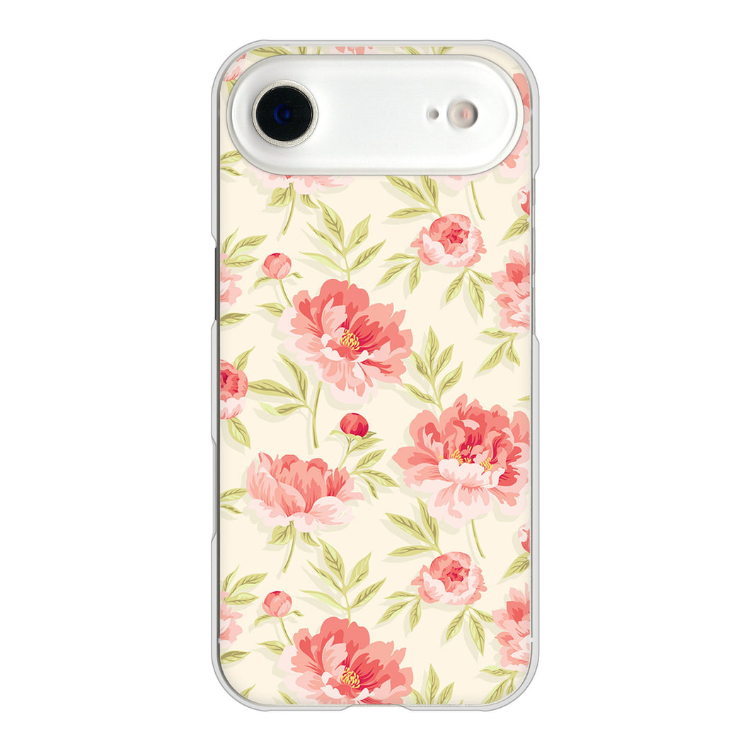 iPhone Air 高画質仕上げ 背面印刷 ハードケース北欧の小花