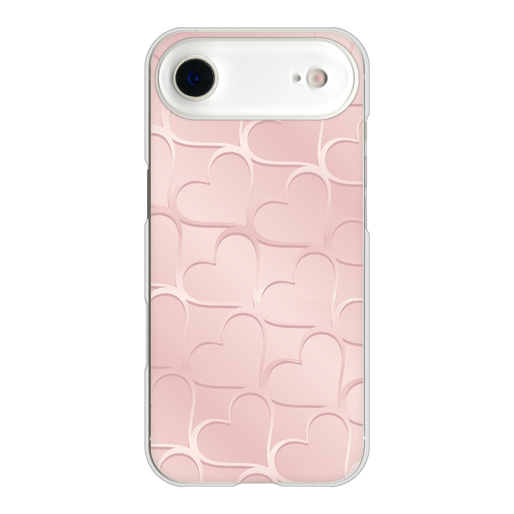 iPhone Air 高画質仕上げ 背面印刷 ハードケースかくれハート