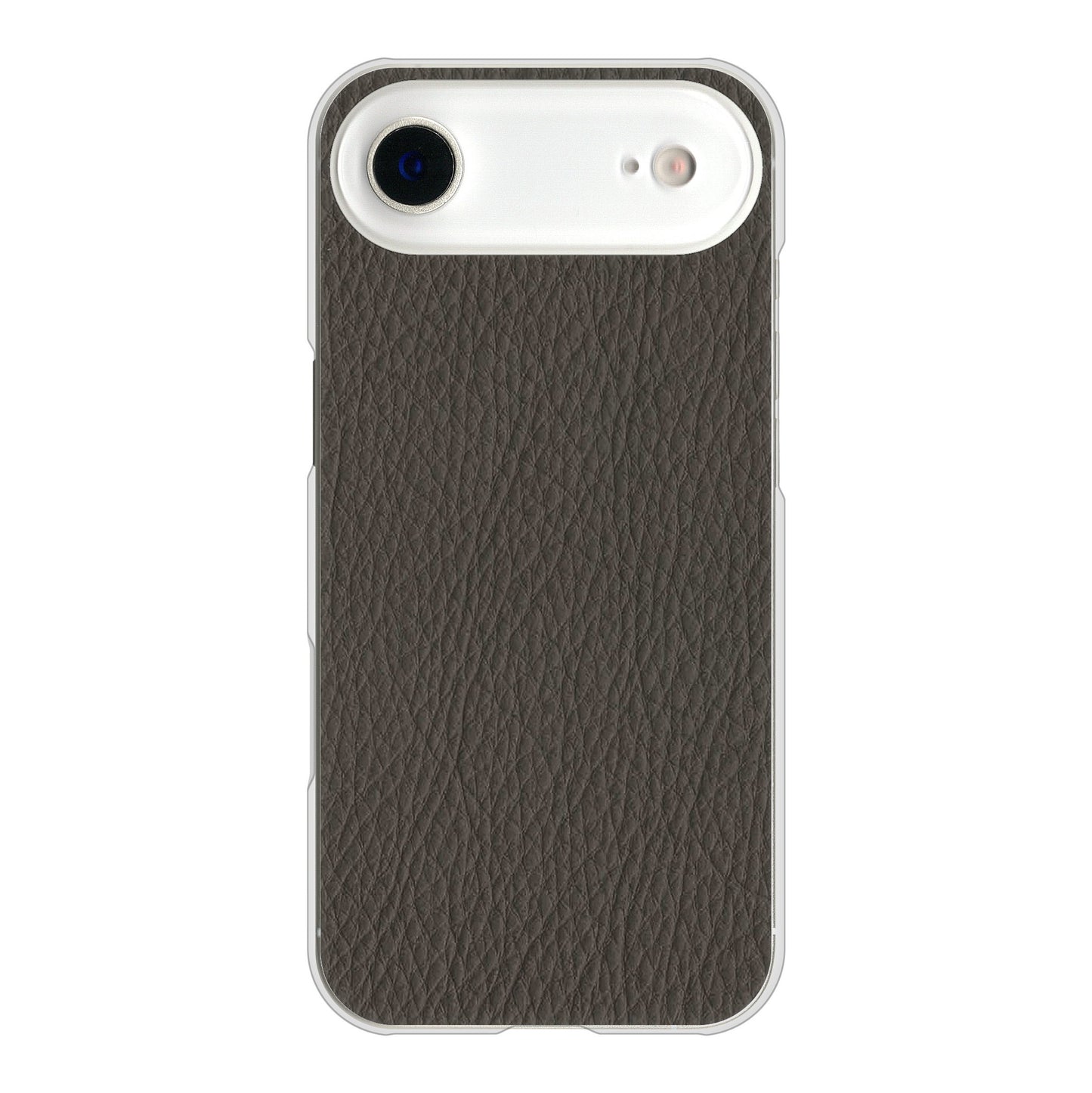 iPhone Air 高画質仕上げ 背面印刷 ハードケースレザー風