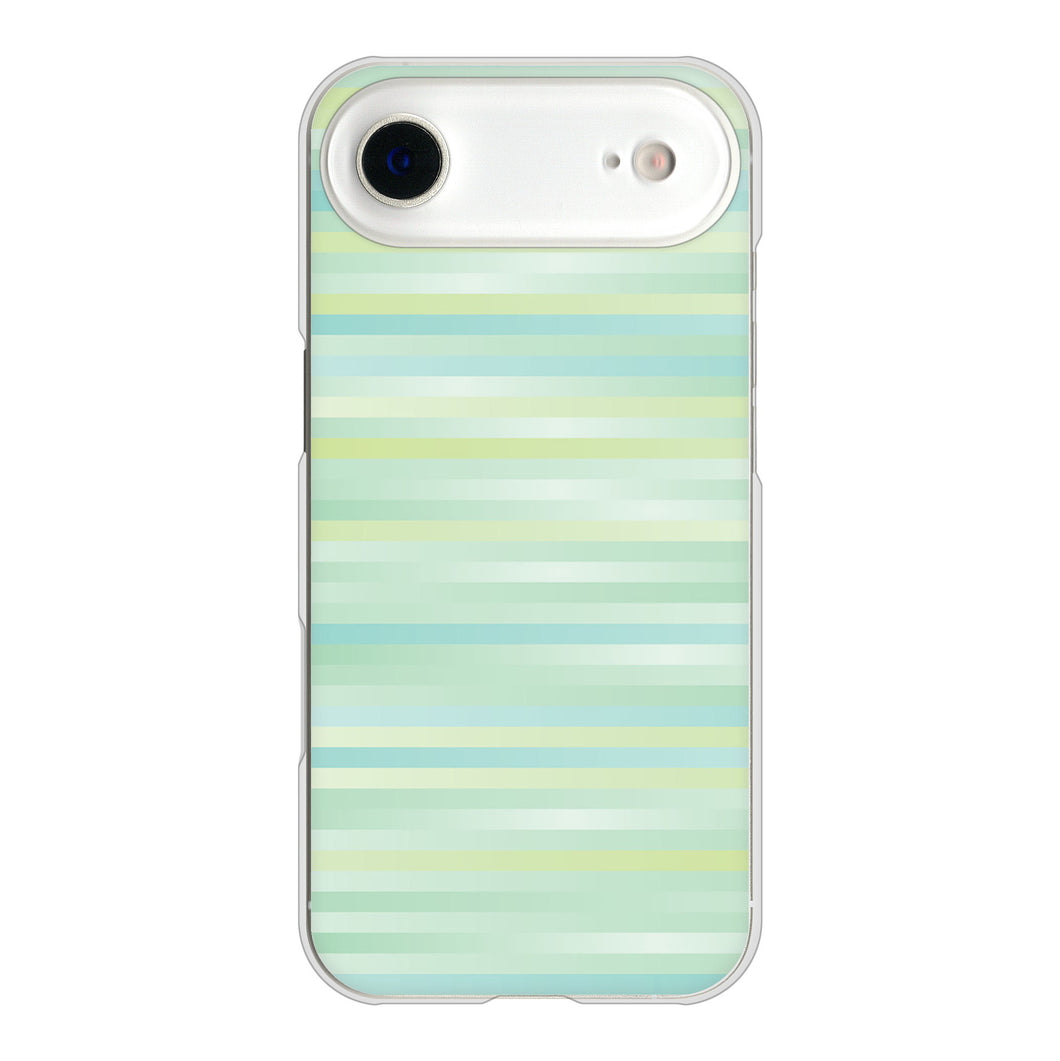 iPhone Air 高画質仕上げ 背面印刷 ハードケースグラデーションボーダー