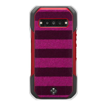 TORQUE G06 KYG03 au 高画質仕上げ 背面印刷 ハードケースシンプルボーダー