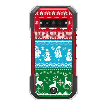 TORQUE G06 KYG03 au 高画質仕上げ 背面印刷 ハードケースクリスマス