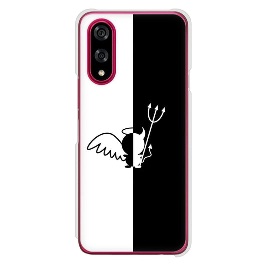 BASIO active3 KYG04 au 高画質仕上げ 背面印刷 ハードケース 【027 ハーフデビット】