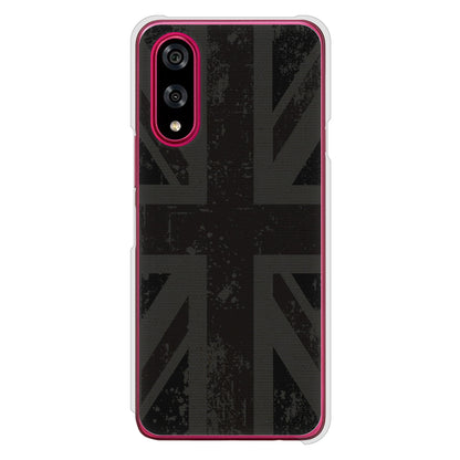 BASIO active3 KYG04 au 高画質仕上げ 背面印刷 ハードケースユニオンジャック