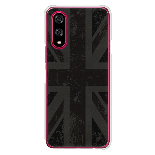 BASIO active3 KYG04 au 高画質仕上げ 背面印刷 ハードケースユニオンジャック