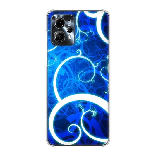 moto g13 高画質仕上げ 背面印刷 ハードケース 【EK850 神秘の草】