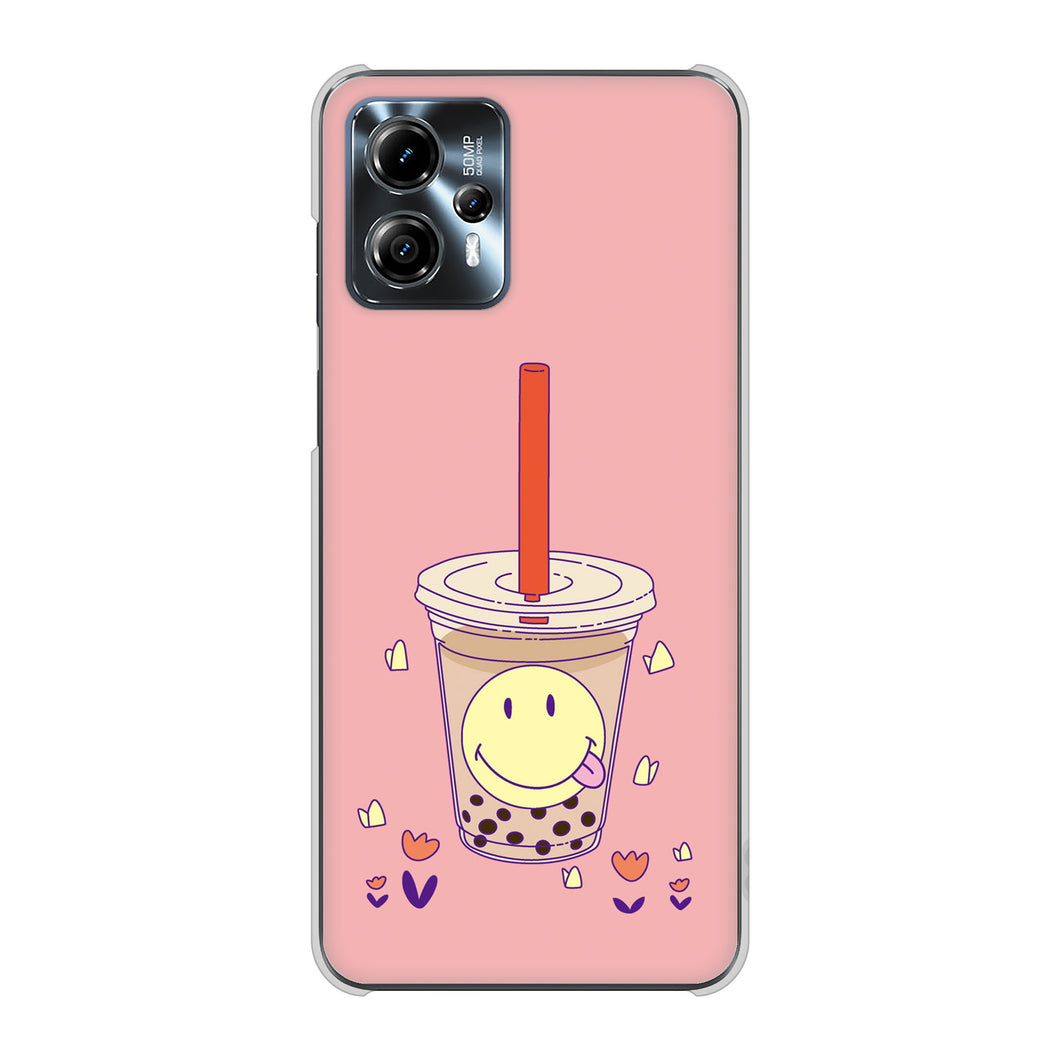 moto g13 高画質仕上げ 背面印刷 ハードケーススイーツイラスト