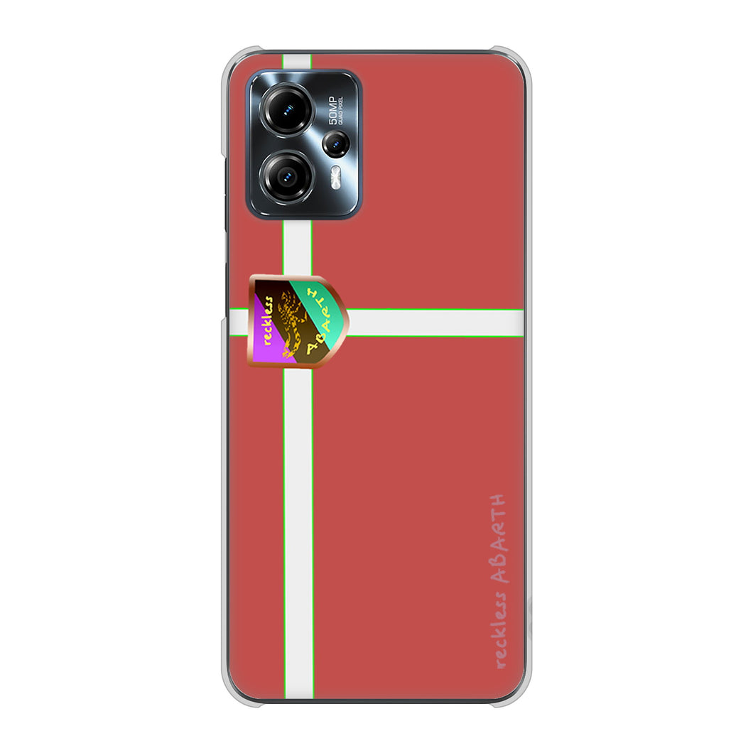 moto g13 高画質仕上げ 背面印刷 ハードケースアバルト