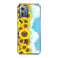 moto g64 5G 高画質仕上げ 背面印刷 ハードケース 【148 ひまわり畑】