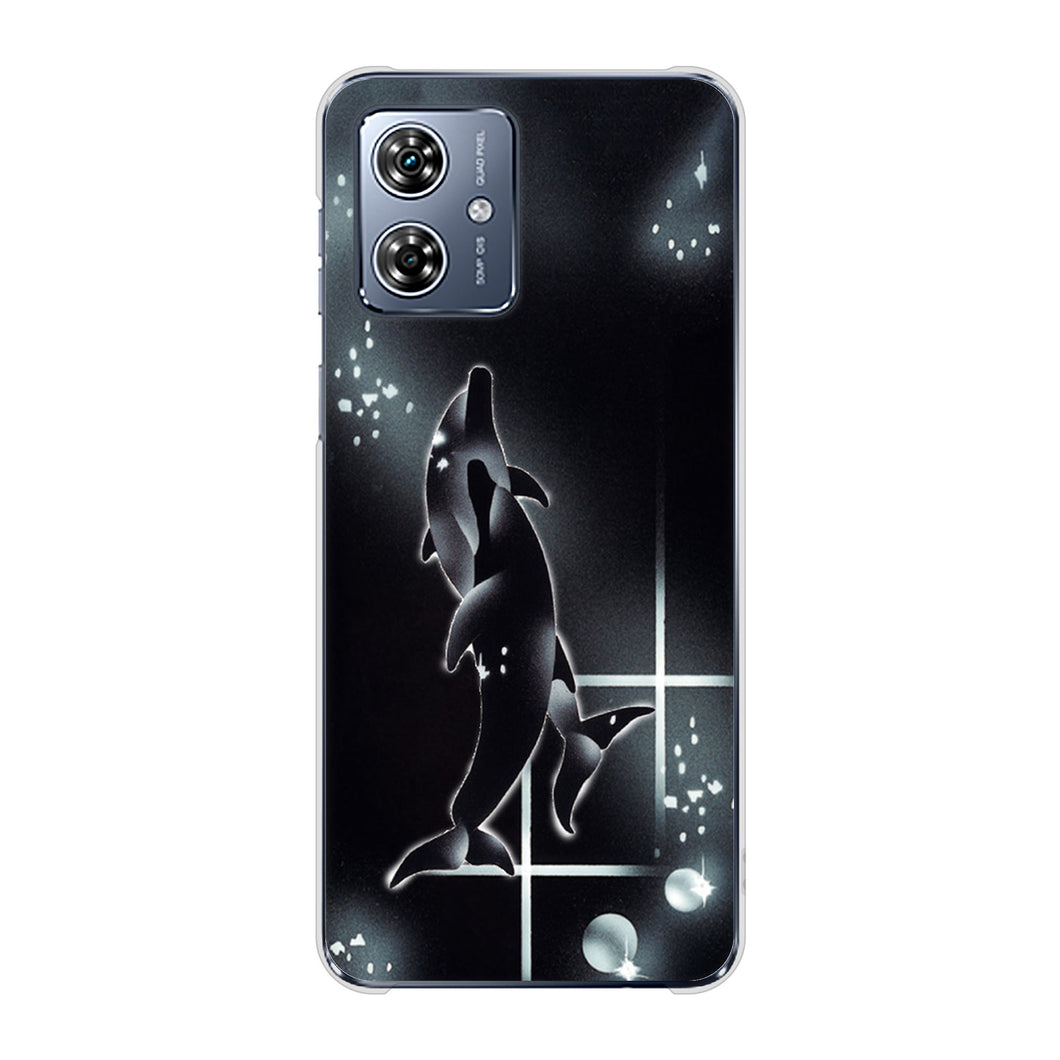 moto g64 5G 高画質仕上げ 背面印刷 ハードケース海の守り神