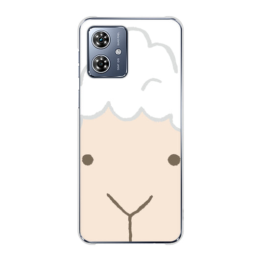 moto g64 5G 高画質仕上げ 背面印刷 ハードケースドアップアニマル