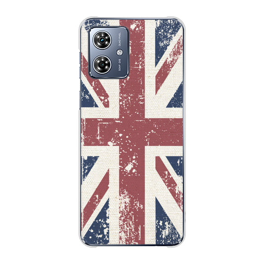 moto g64 5G 高画質仕上げ 背面印刷 ハードケースユニオンジャック
