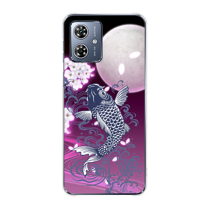 moto g64 5G 高画質仕上げ 背面印刷 ハードケース鯉