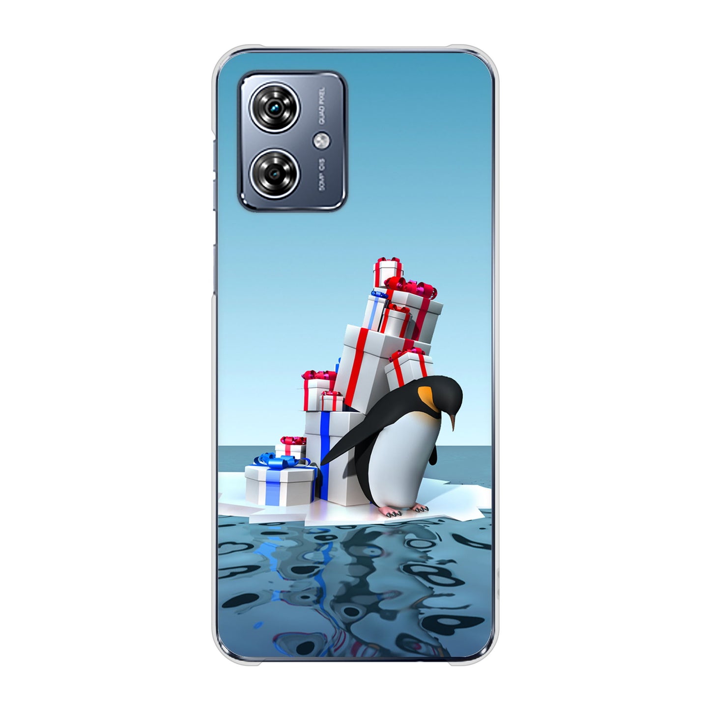 moto g64 5G 高画質仕上げ 背面印刷 ハードケース 【XA805 人気者は辛い…】