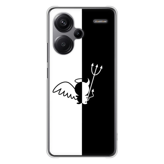 Xiaomi Redmi Note 13 Pro+ 高画質仕上げ 背面印刷 ハードケース 【027 ハーフデビット】