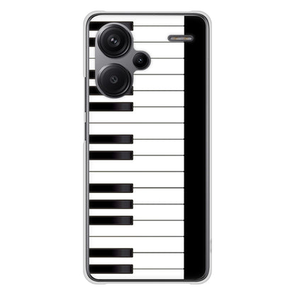 Xiaomi Redmi Note 13 Pro+ 高画質仕上げ 背面印刷 ハードケースピアノ