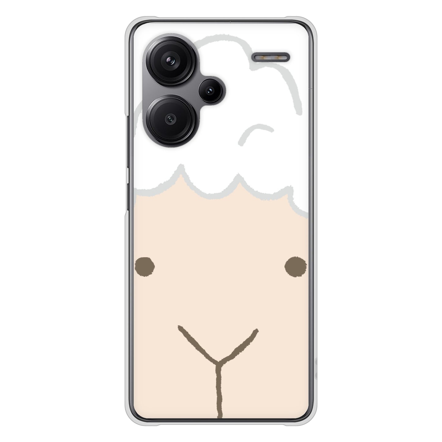 Xiaomi Redmi Note 13 Pro+ 高画質仕上げ 背面印刷 ハードケースドアップアニマル