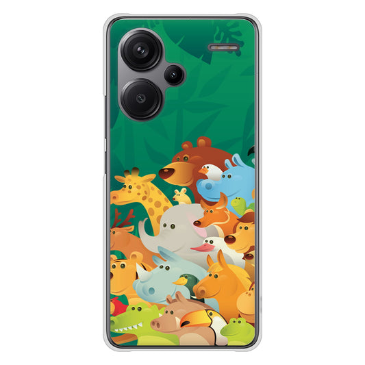 Xiaomi Redmi Note 13 Pro+ 高画質仕上げ 背面印刷 ハードケース 【370 全員集合】